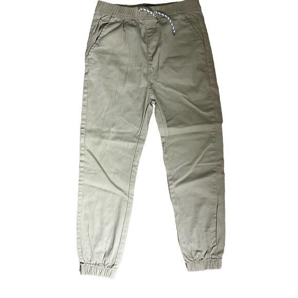 Kenneth Cole GorpCore Jogger Pants| Khaki Cargo Pants Drawstring Elastic-14 - Picture 1 of 10